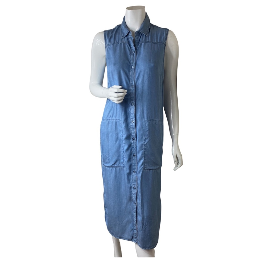 Witchery | Denim Button Up Dress | Sz 8